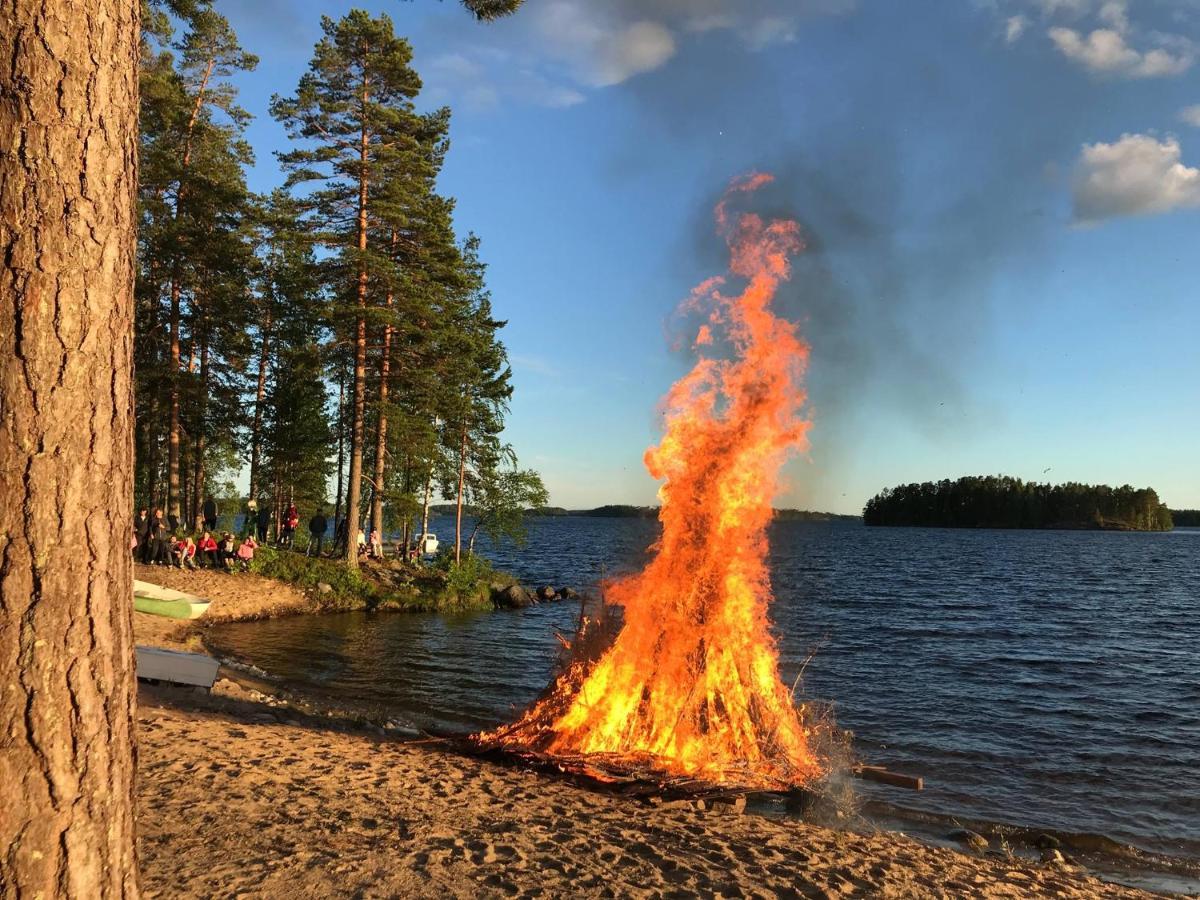 Koskenselkae Camping Puumala Bagian luar foto