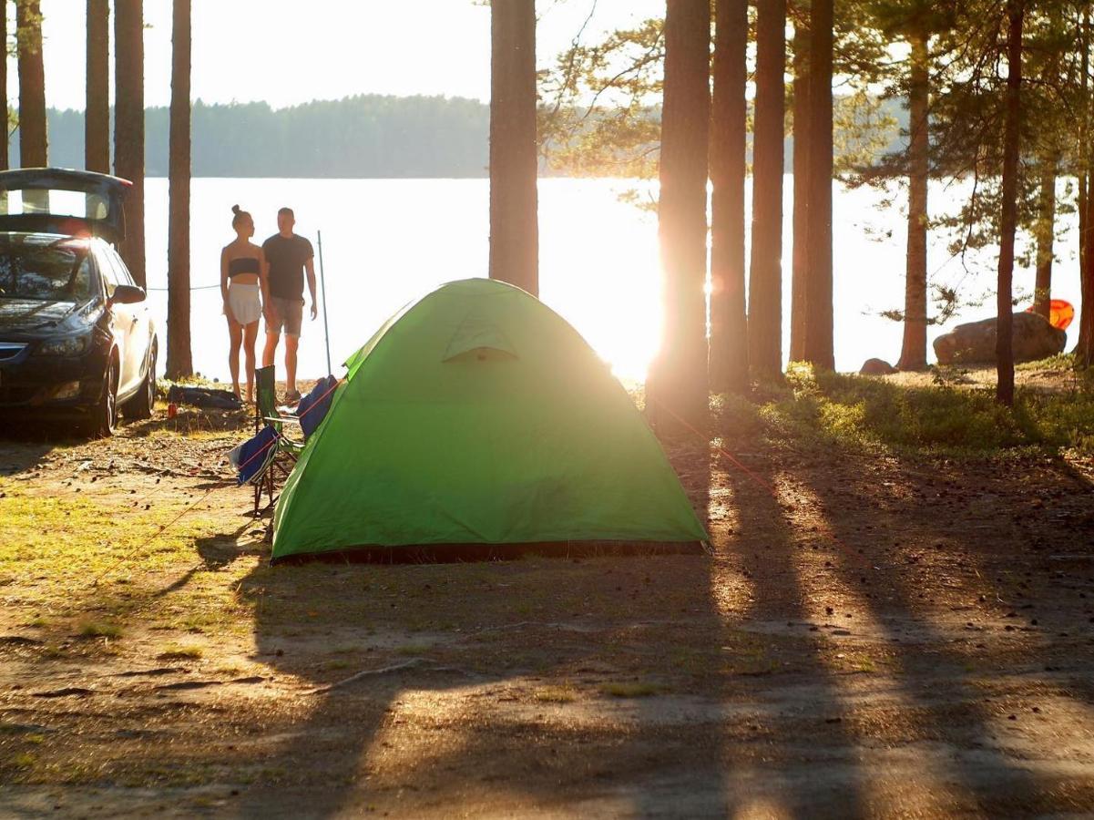 Koskenselkae Camping Puumala Bagian luar foto